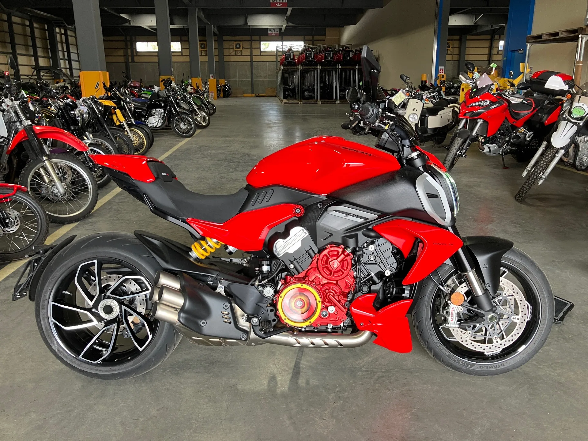 Ducati DIAVEL V4 с аукциона AUCNET, кадр 1