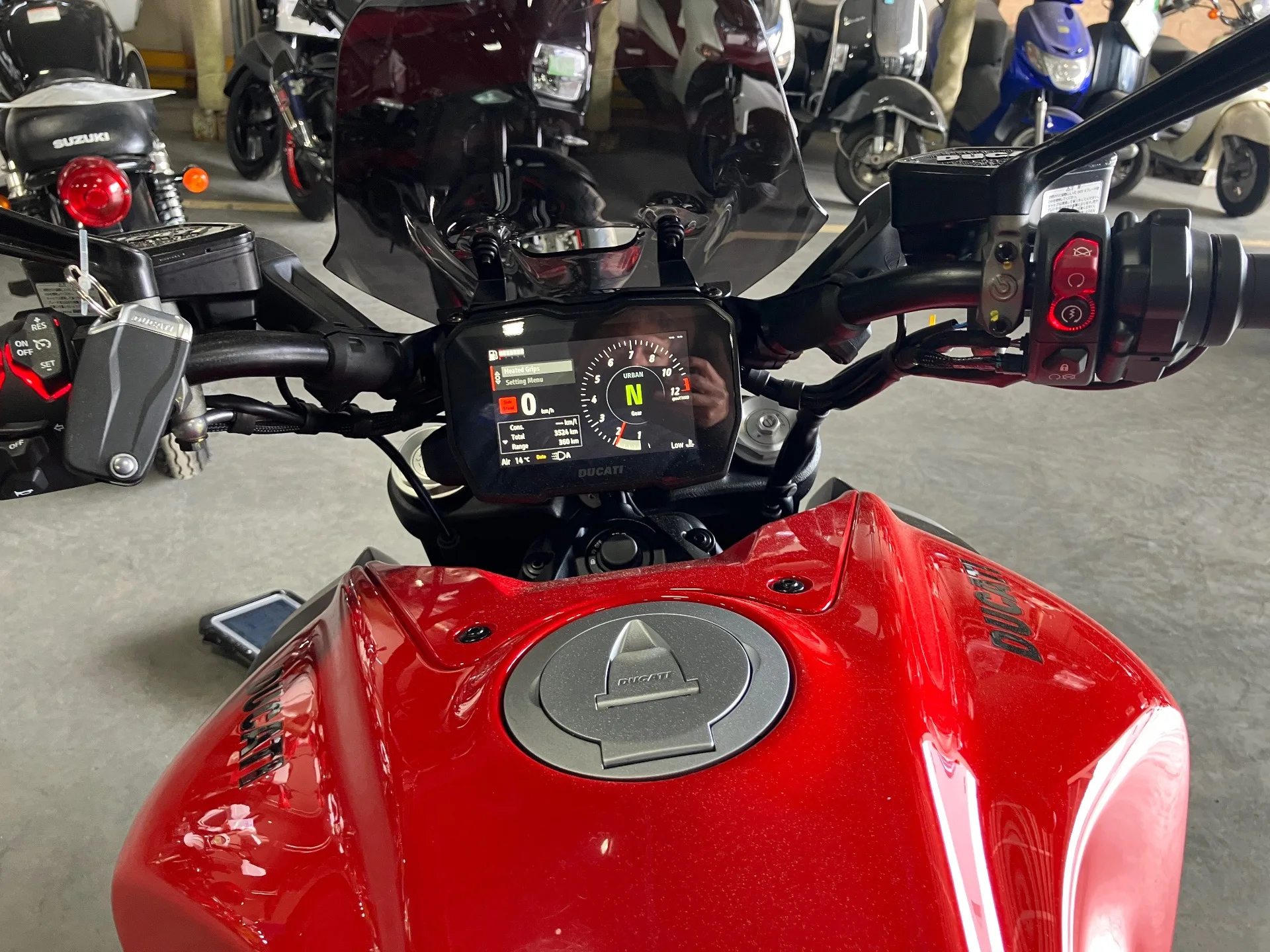 Ducati DIAVEL V4 с аукциона AUCNET, кадр 3