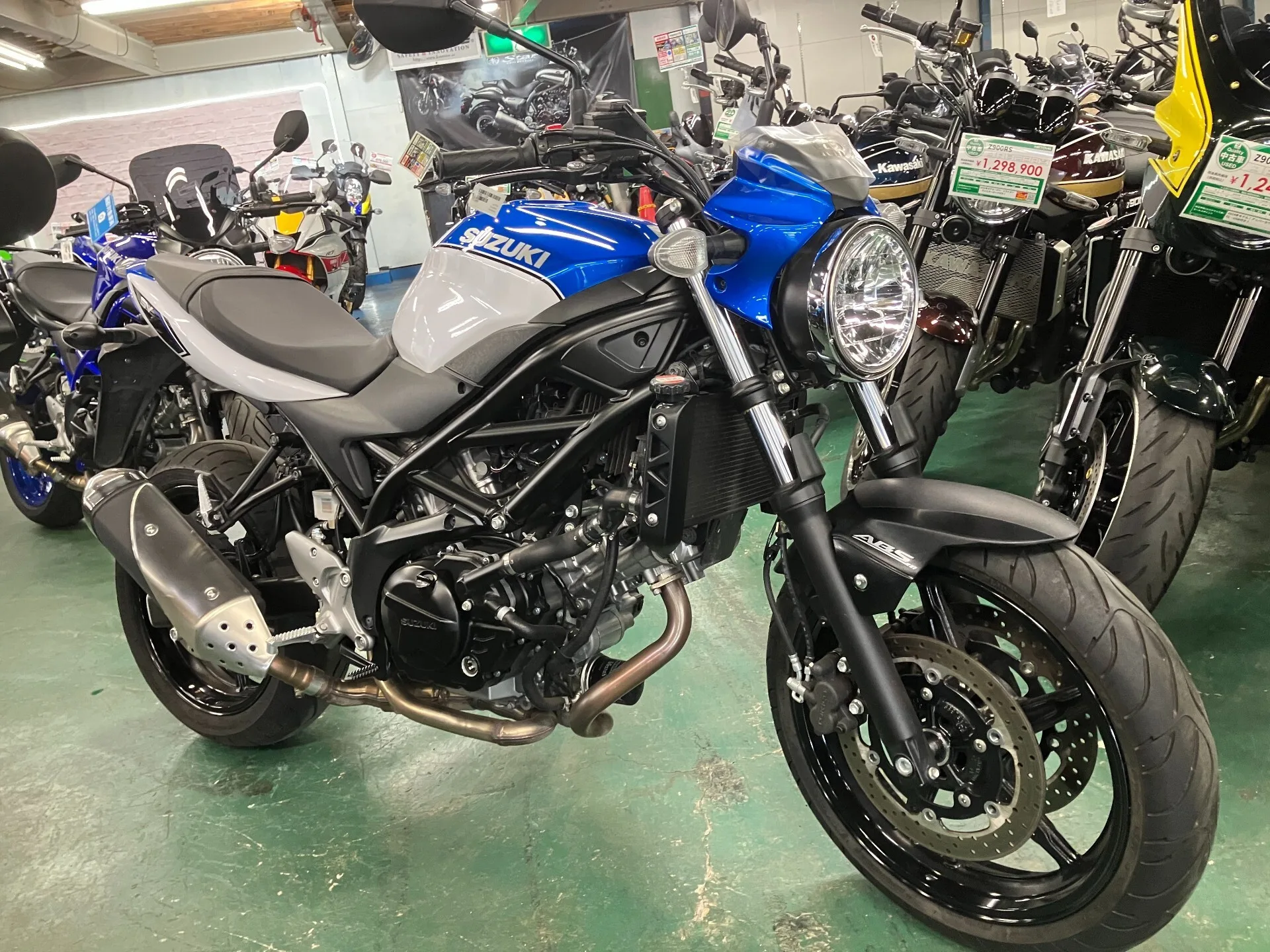Suzuki SV650 ABS с аукциона AUCNET, кадр 5