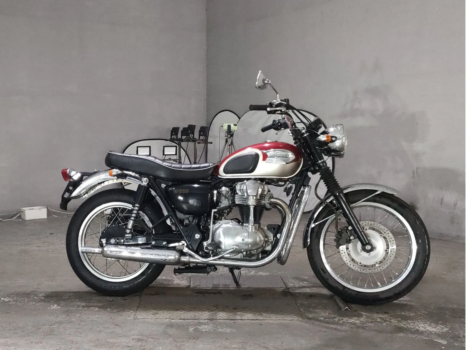 Kawasaki W650 2007 года с японского аукциона JBA