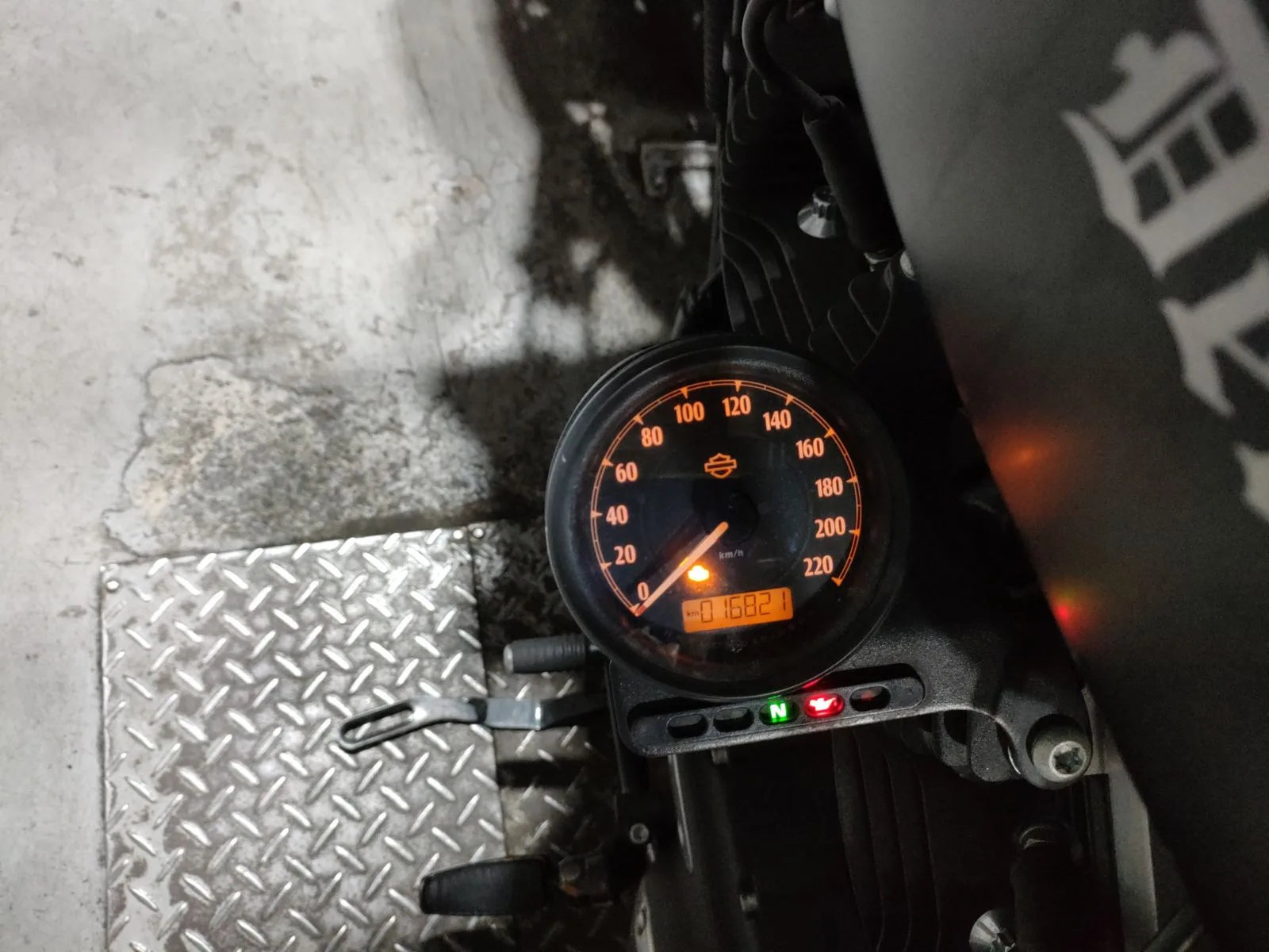 Harley-Davidson XL883N с аукциона JBA, кадр 5