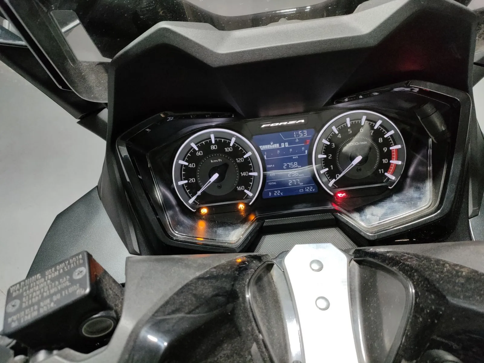 Honda FORZA с аукциона JBA, кадр 5