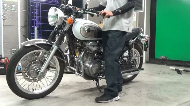 Kawasaki W800 с аукциона BDS, кадр 2
