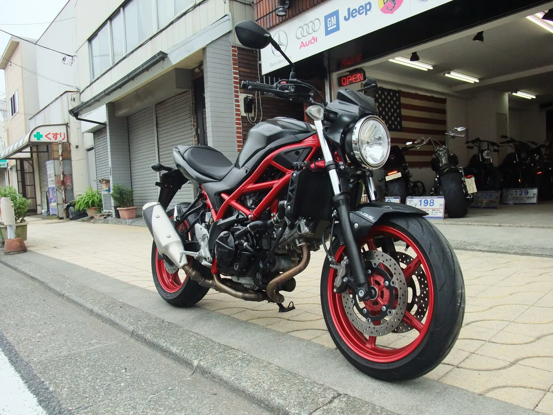 Suzuki SV650 ABS 2021 года с японского аукциона AUCNET