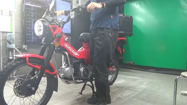 Honda CT125 с аукциона BDS, кадр 2
