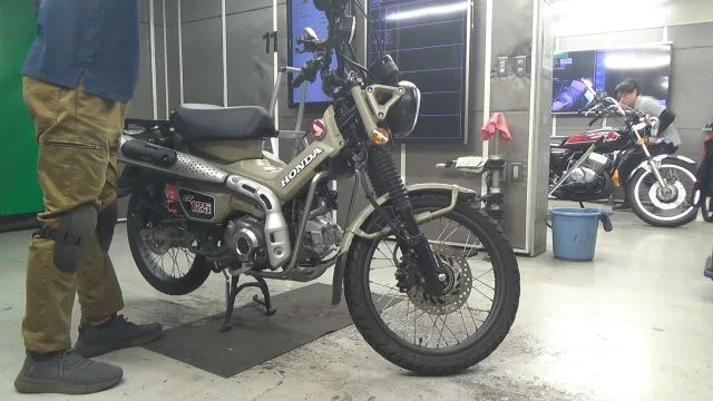 Honda CT125 с аукциона BDS, кадр 1
