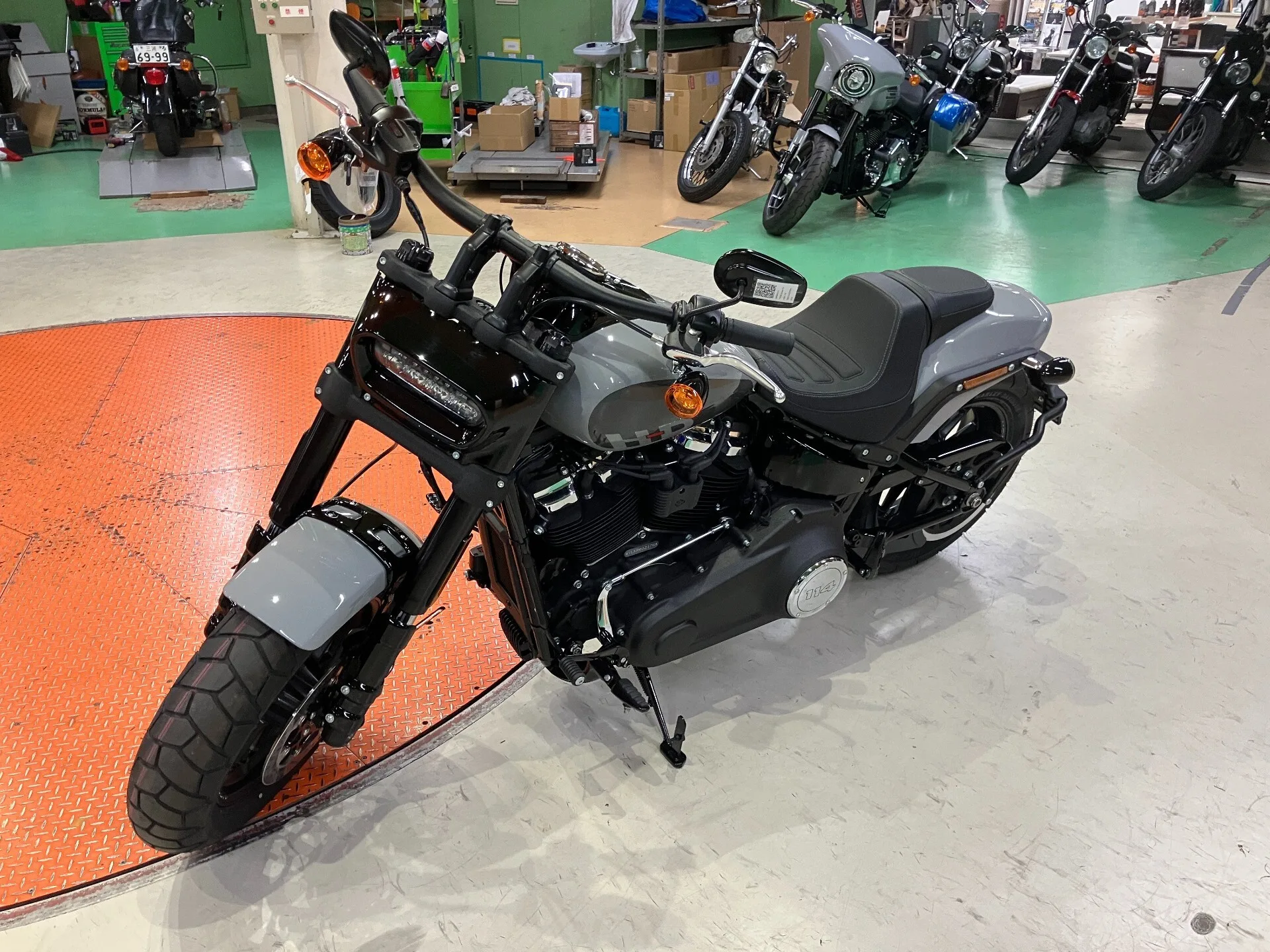 Harley-Davidson FXFBS с аукциона AUCNET, кадр 10