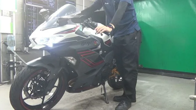 Kawasaki NINJA400 с аукциона BDS, кадр 2