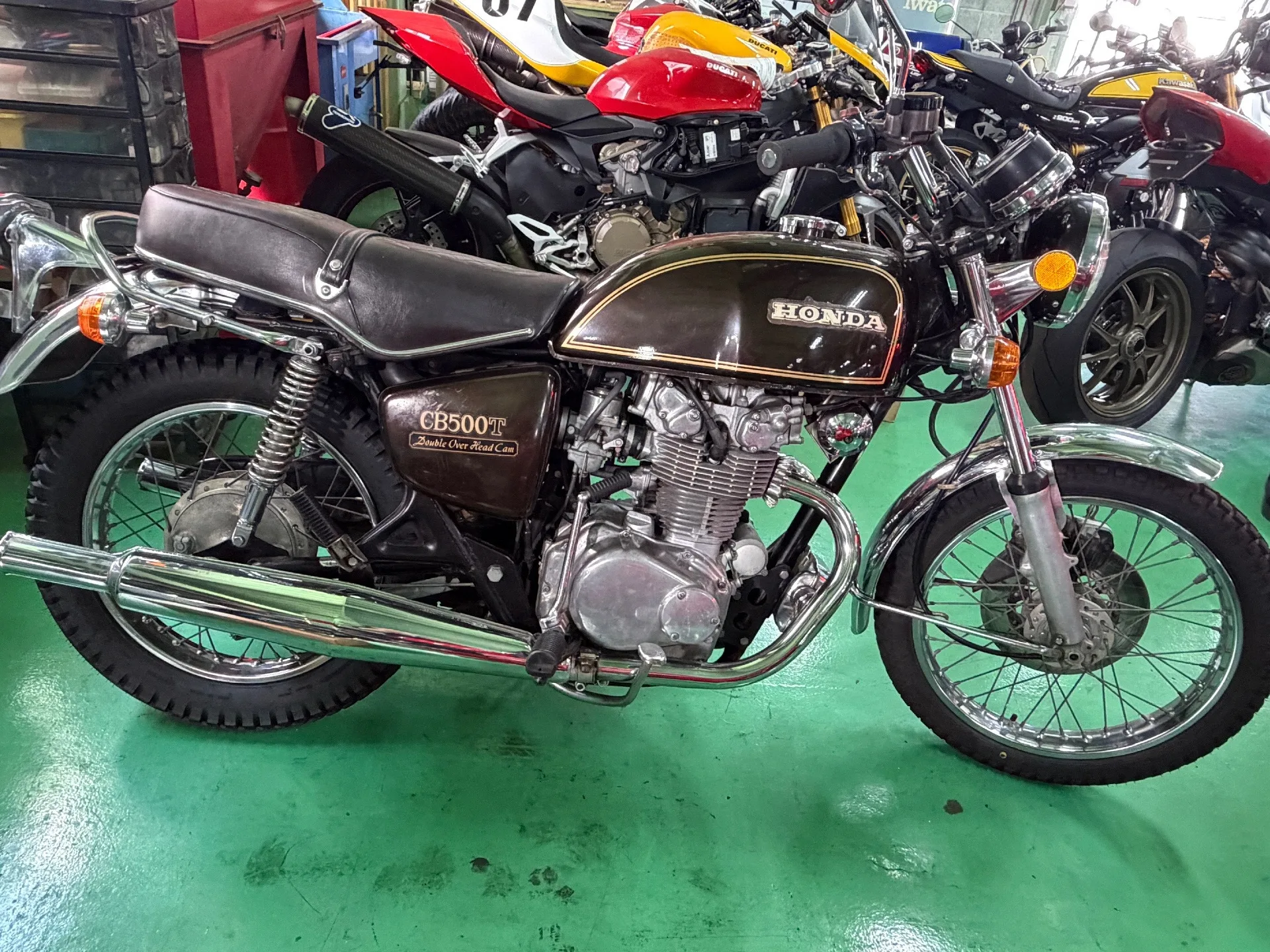 Honda CB500 с аукциона AUCNET, кадр 1