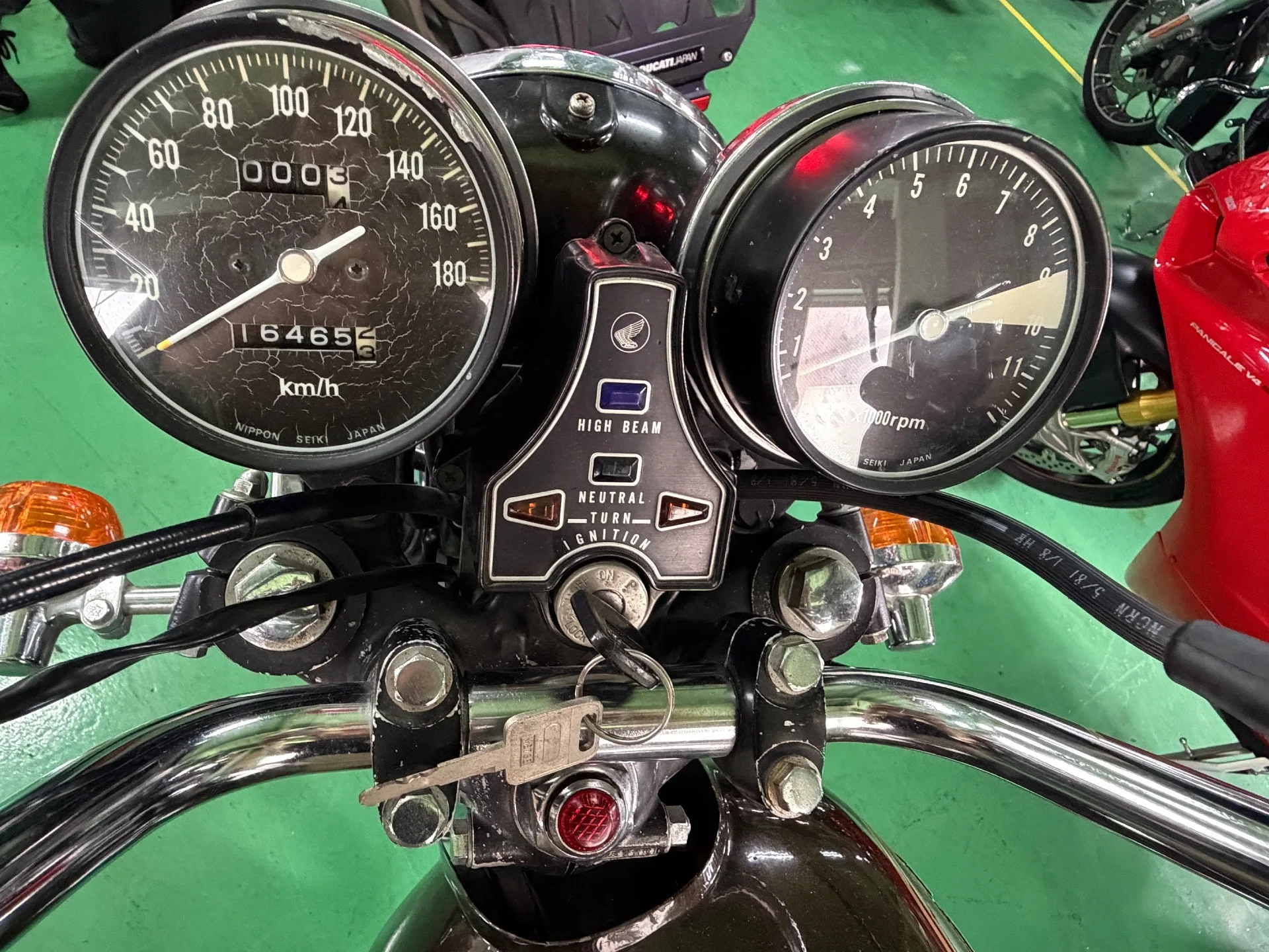 Honda CB500 с аукциона AUCNET, кадр 3