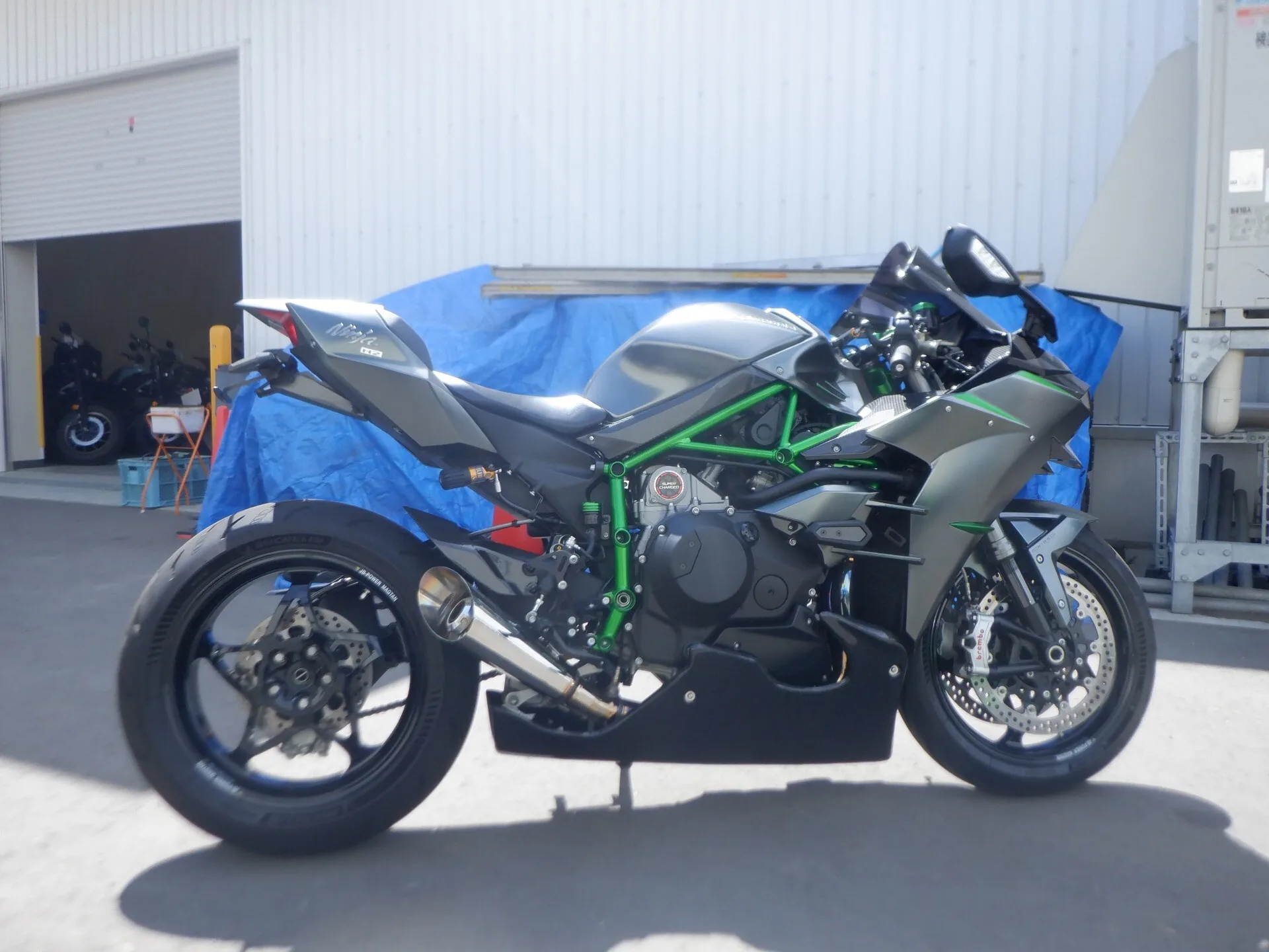 Kawasaki Ninja H2 CARBON с аукциона AUCNET, кадр 1