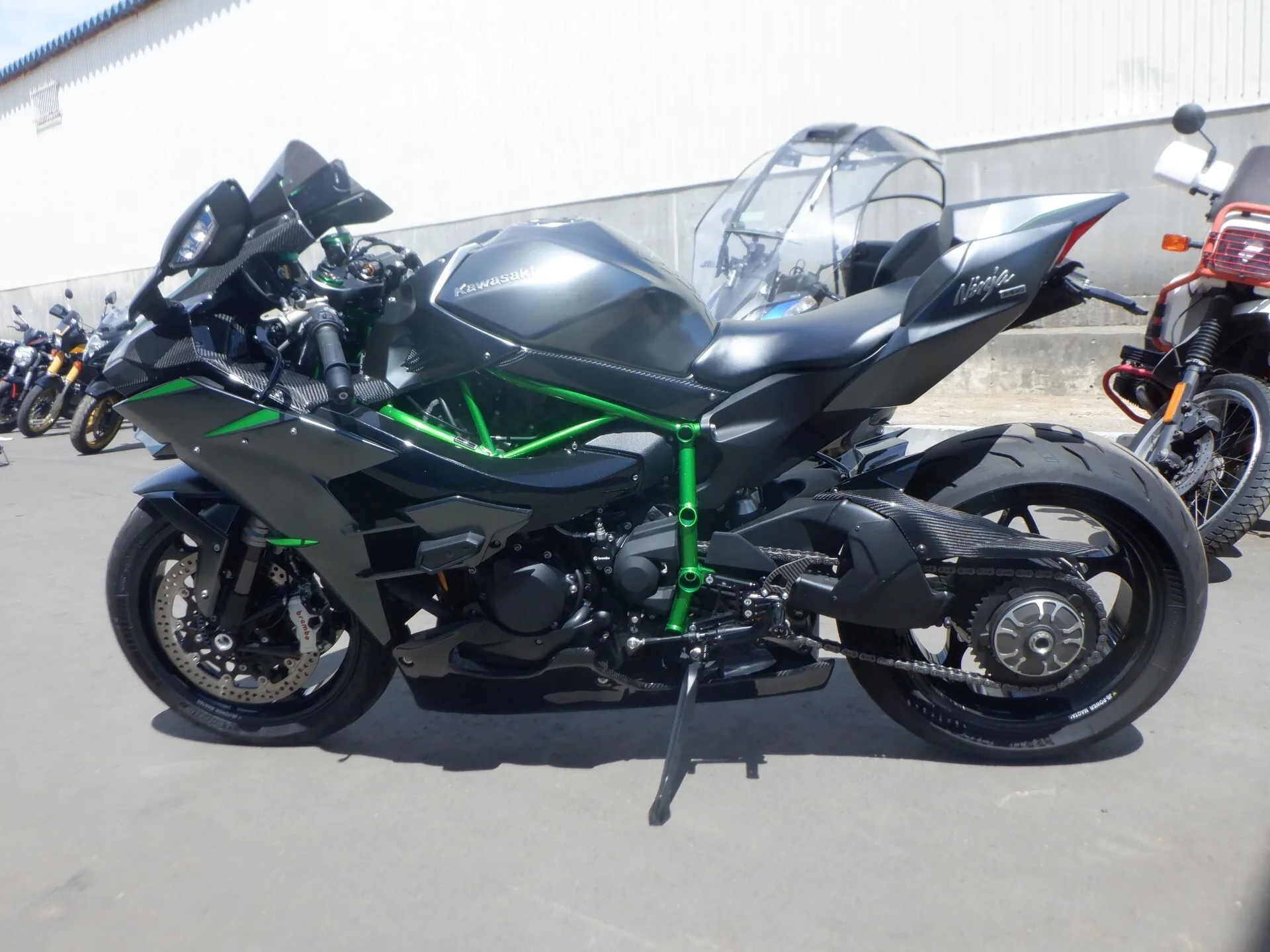 Kawasaki Ninja H2 CARBON с аукциона AUCNET, кадр 2