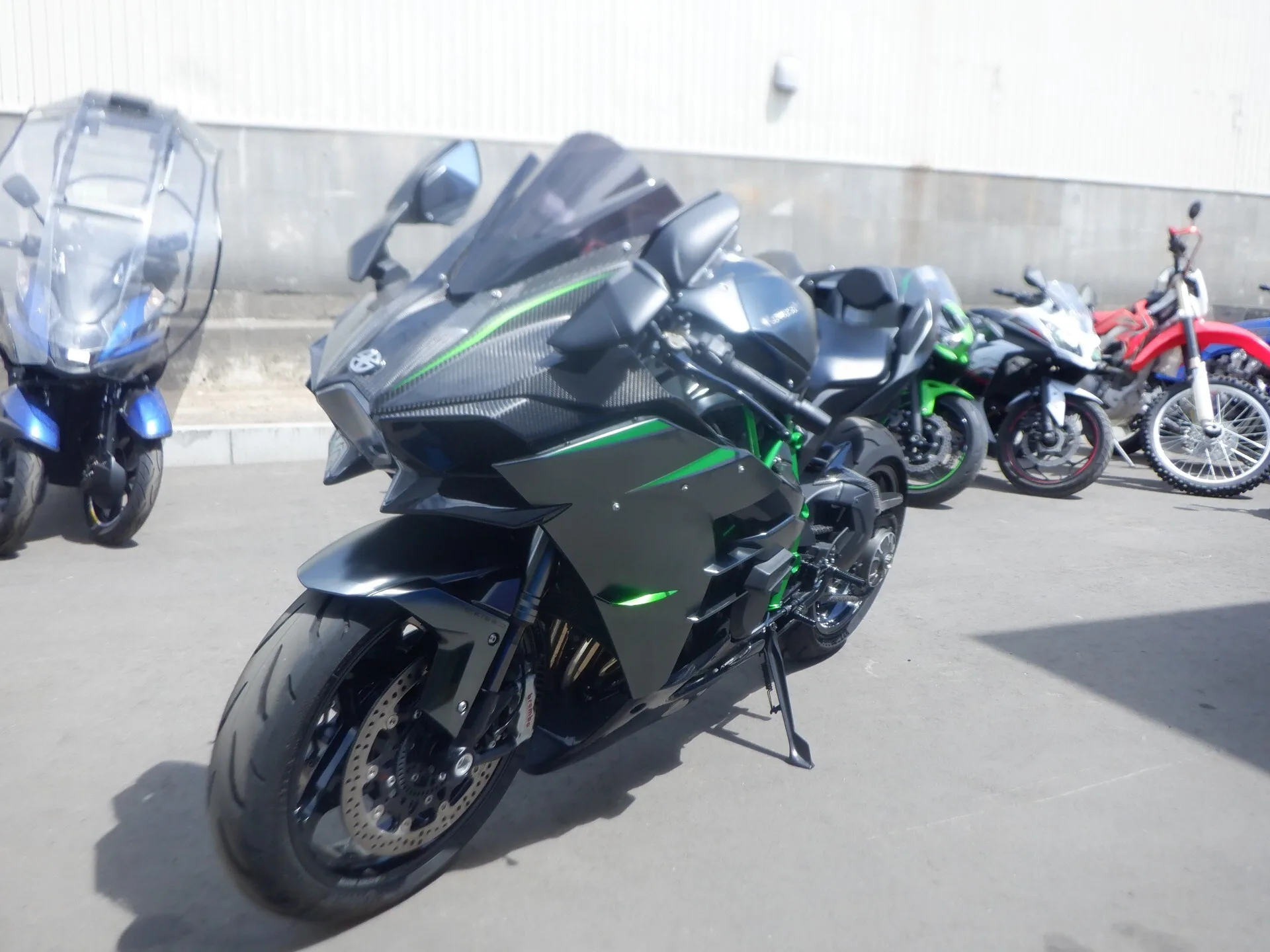 Kawasaki Ninja H2 CARBON с аукциона AUCNET, кадр 4