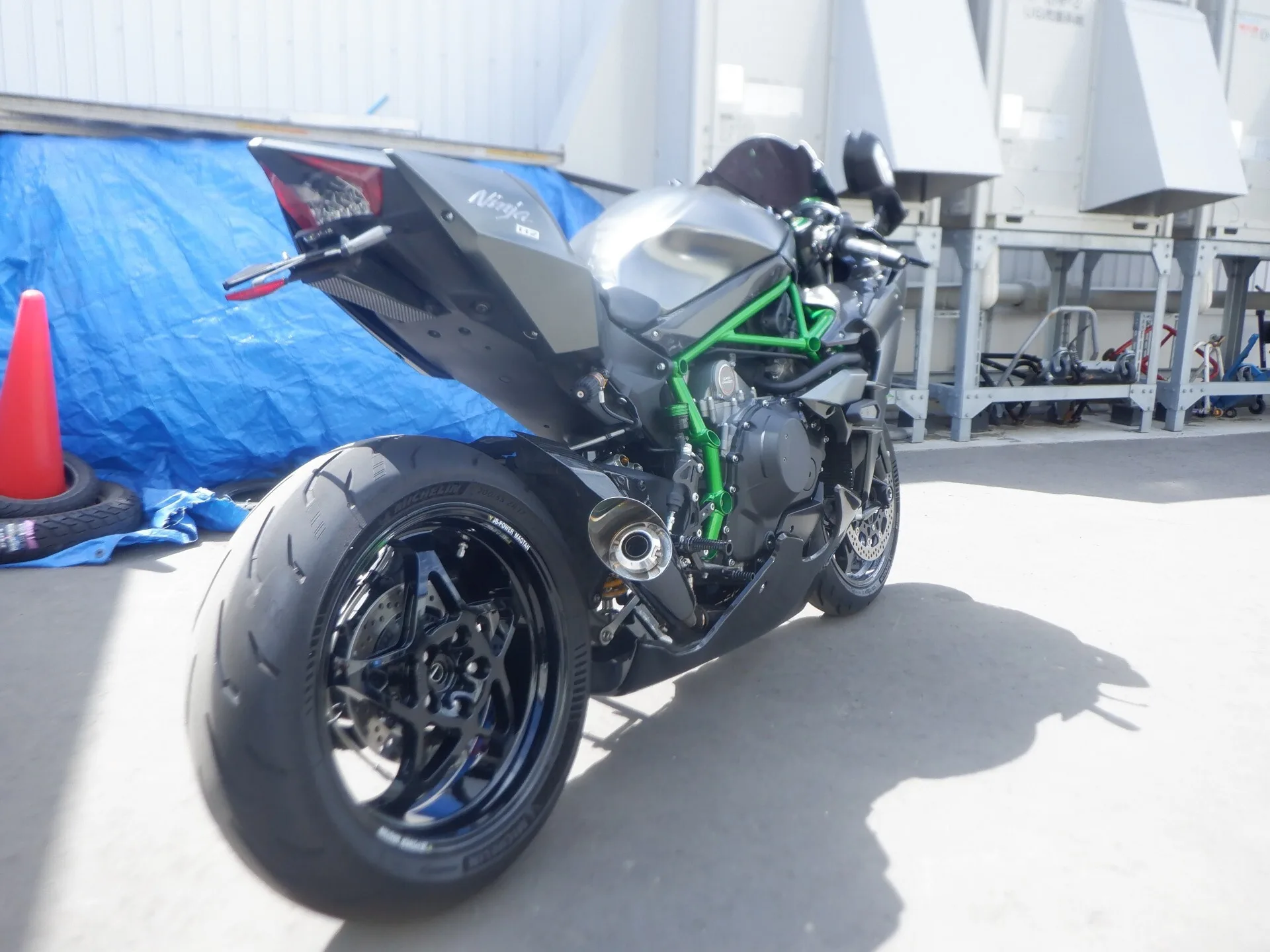 Kawasaki Ninja H2 CARBON с аукциона AUCNET, кадр 5