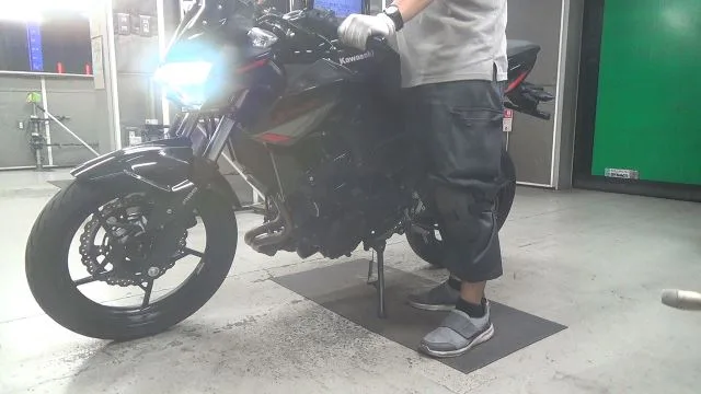 Kawasaki Z400 с аукциона BDS, кадр 2