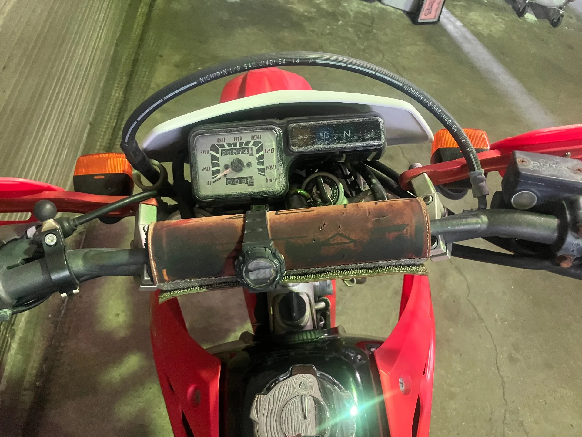 Honda XR250 с аукциона AUCNET, кадр 3