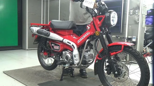 Honda CT125 с аукциона BDS, кадр 1