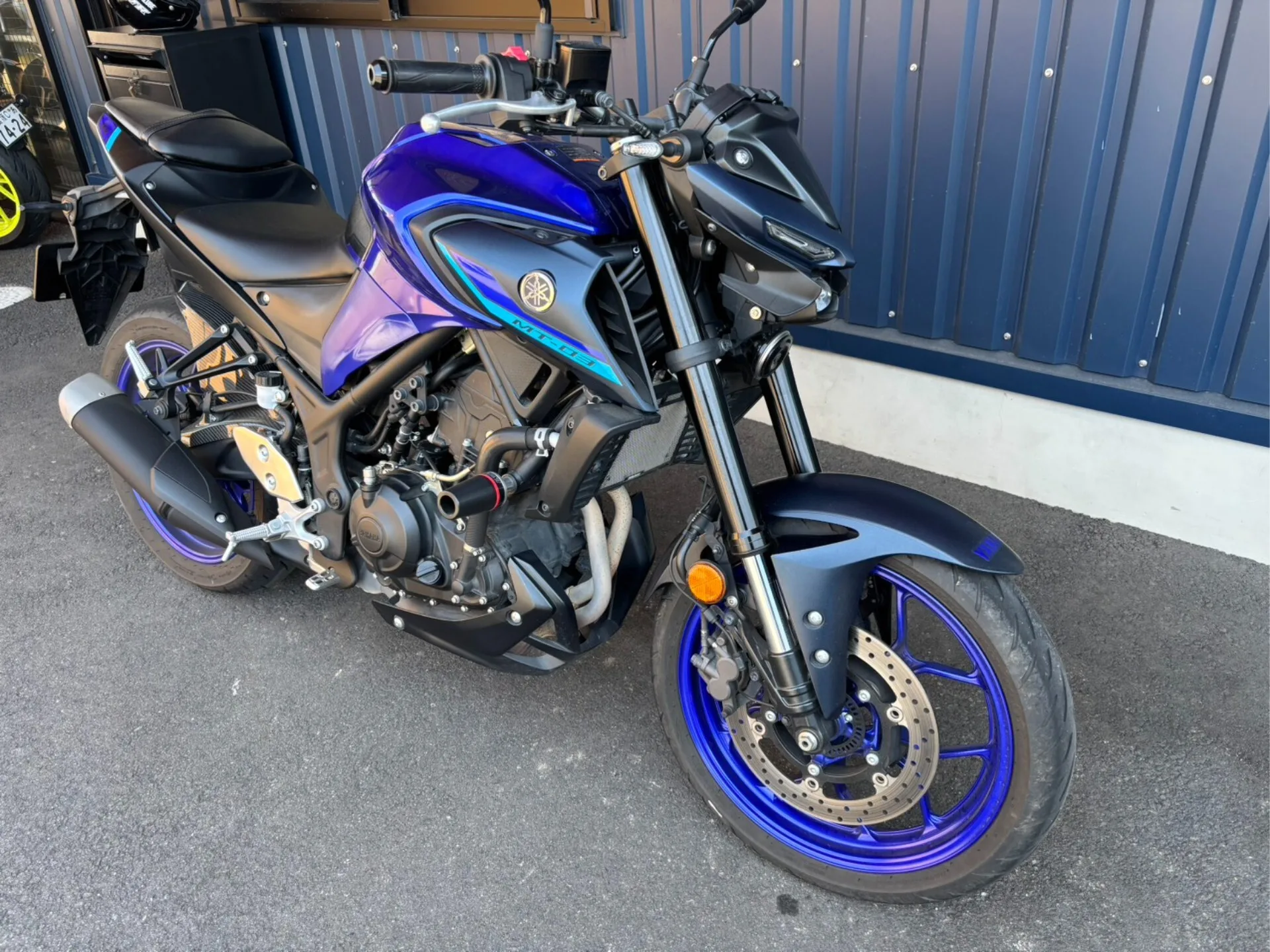 Yamaha MT-03 с аукциона AUCNET, кадр 2