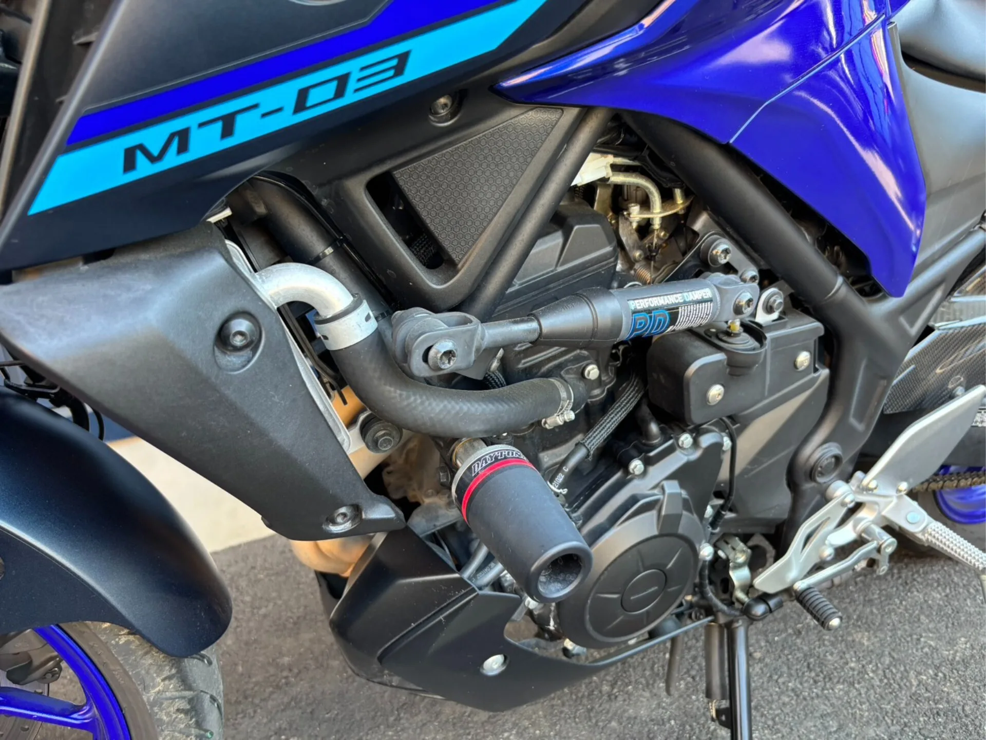 Yamaha MT-03 с аукциона AUCNET, кадр 8