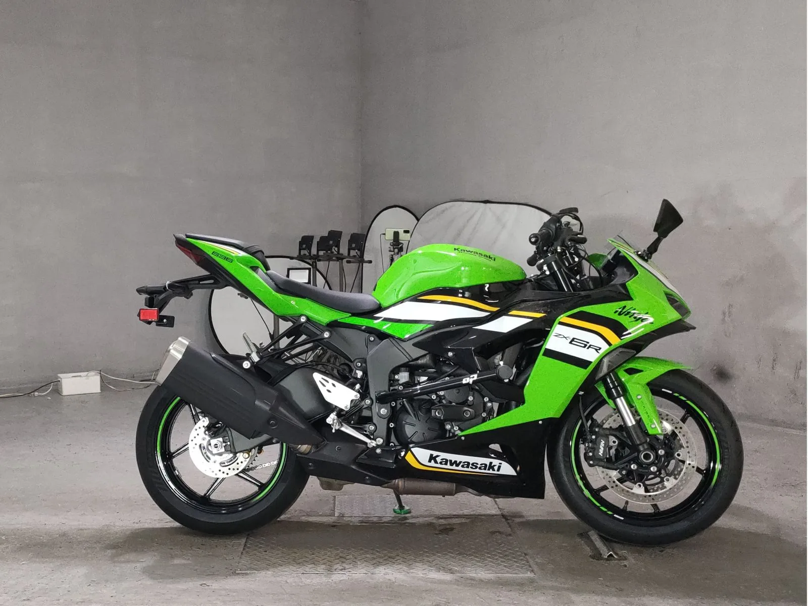 Kawasaki ZX-6R с аукциона JBA, кадр 1