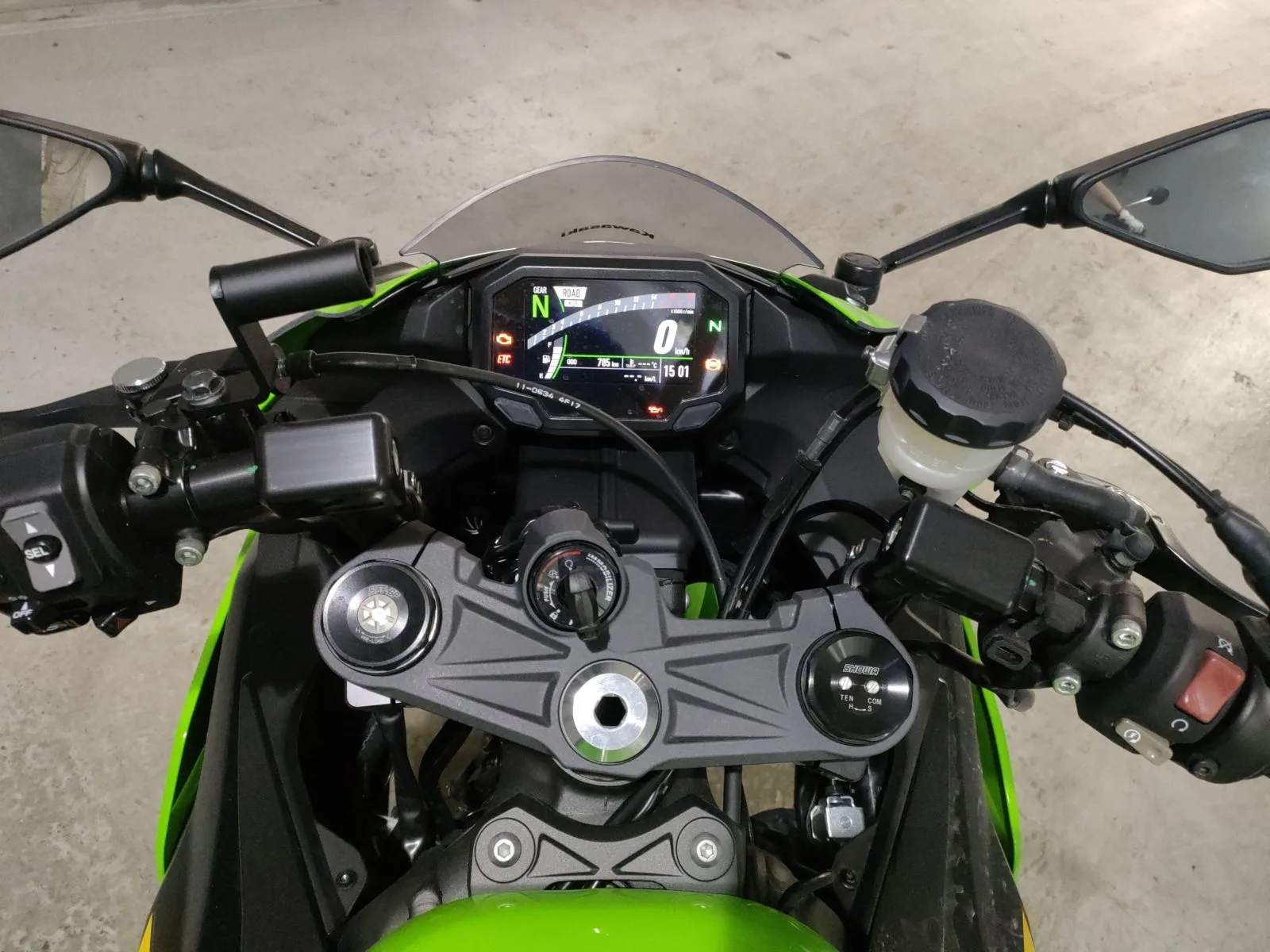 Kawasaki ZX-6R с аукциона JBA, кадр 5
