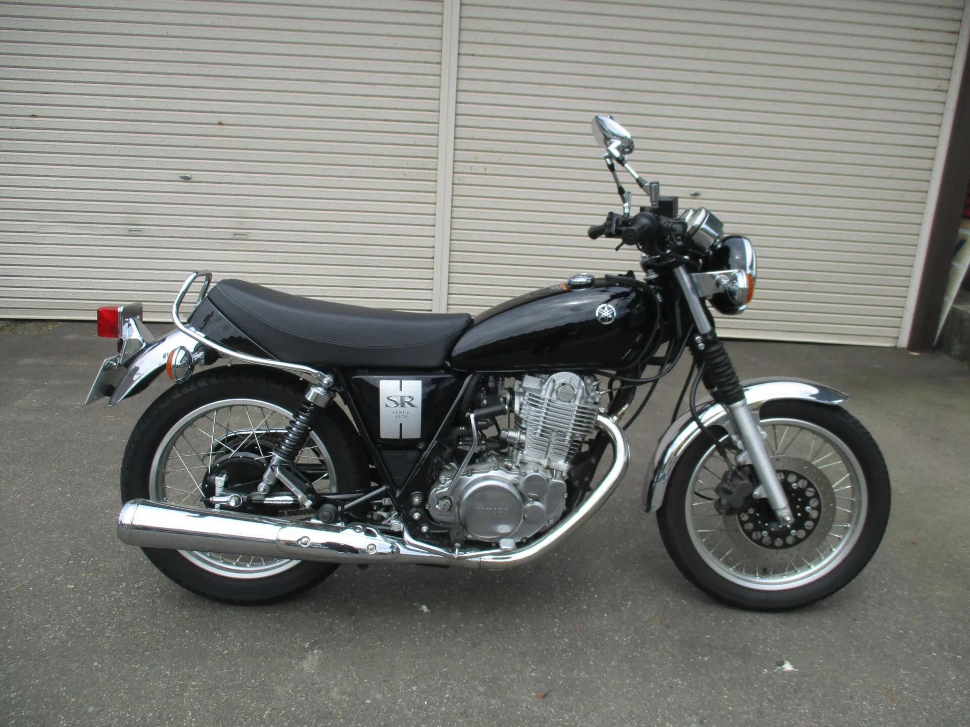 Yamaha SR400 с аукциона AUCNET, кадр 1