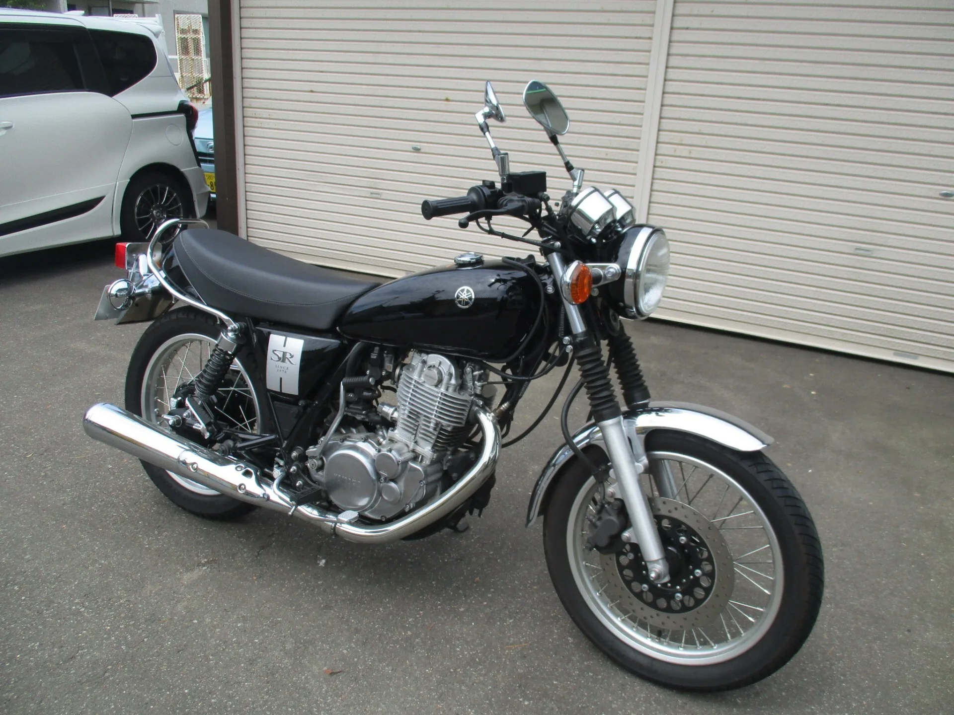 Yamaha SR400 с аукциона AUCNET, кадр 2