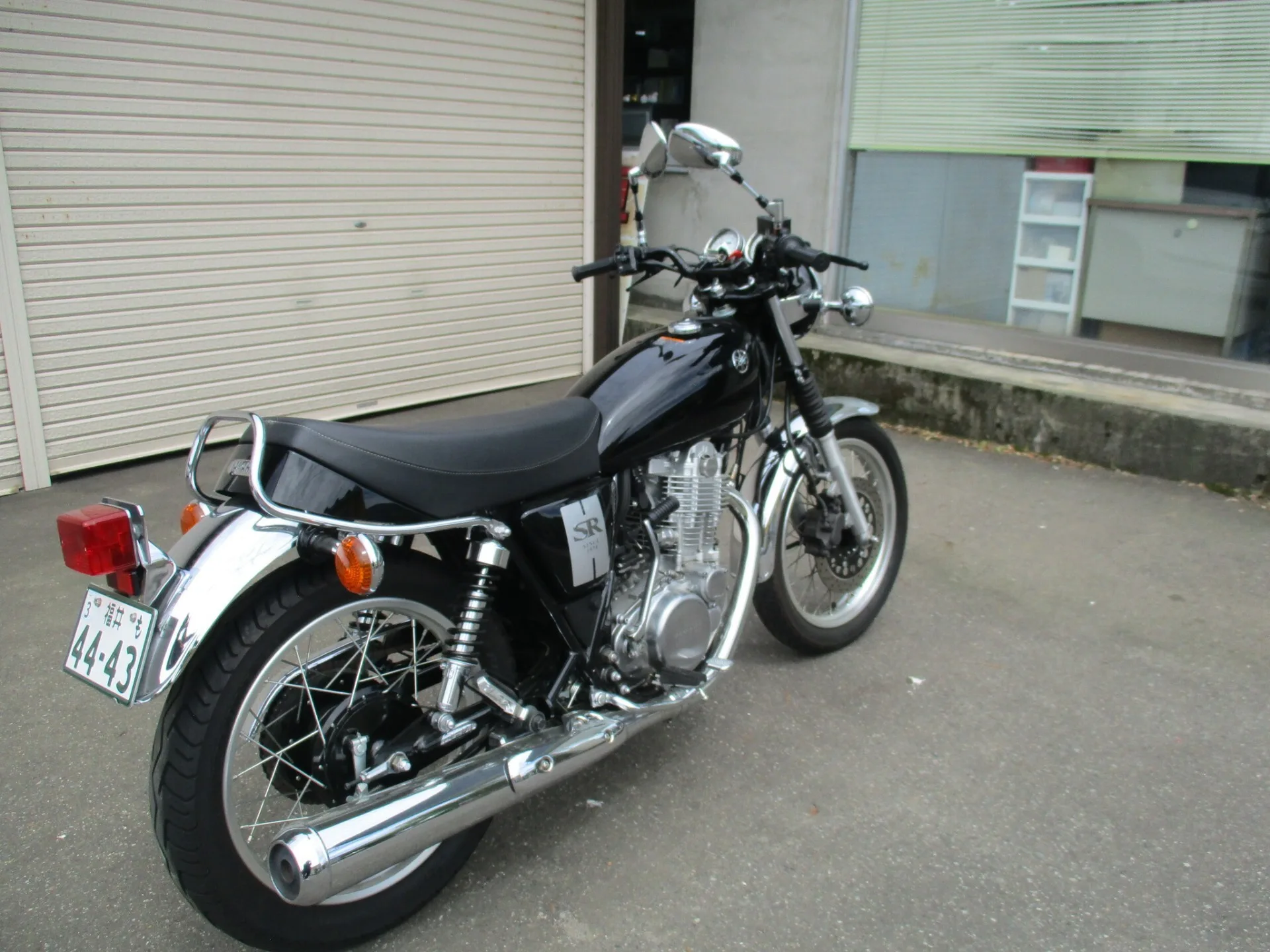 Yamaha SR400 с аукциона AUCNET, кадр 3