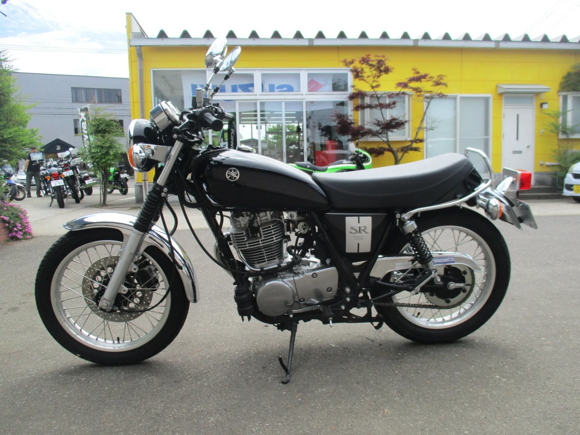 Yamaha SR400 с аукциона AUCNET, кадр 6
