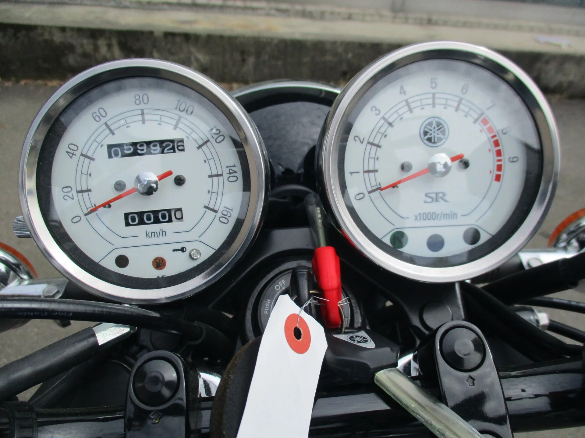 Yamaha SR400 с аукциона AUCNET, кадр 9