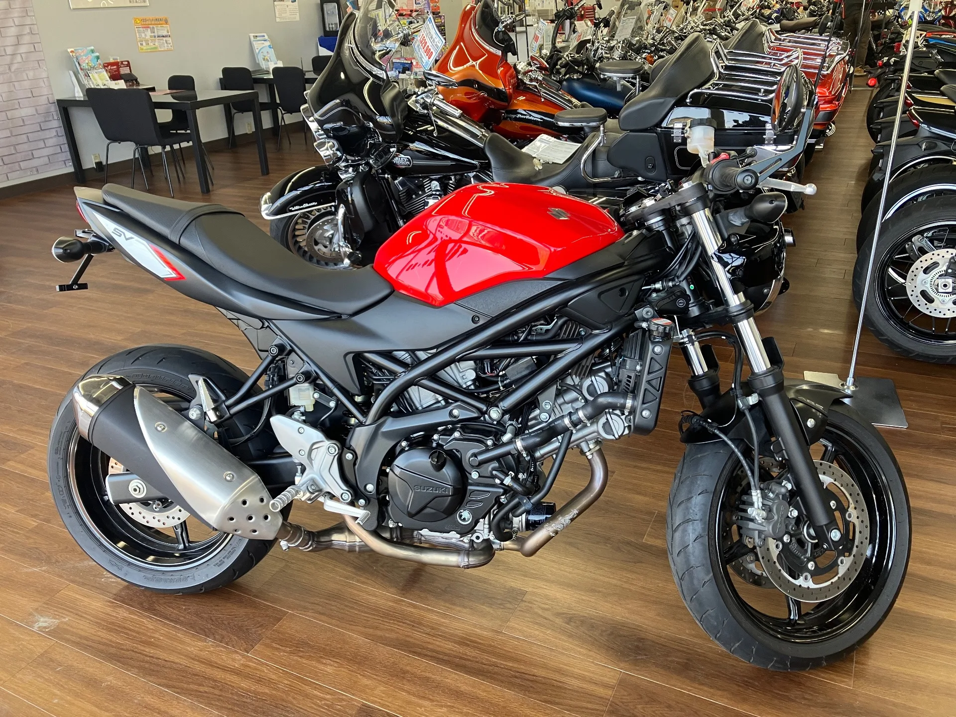 Suzuki SV650 ABS с аукциона AUCNET, кадр 2