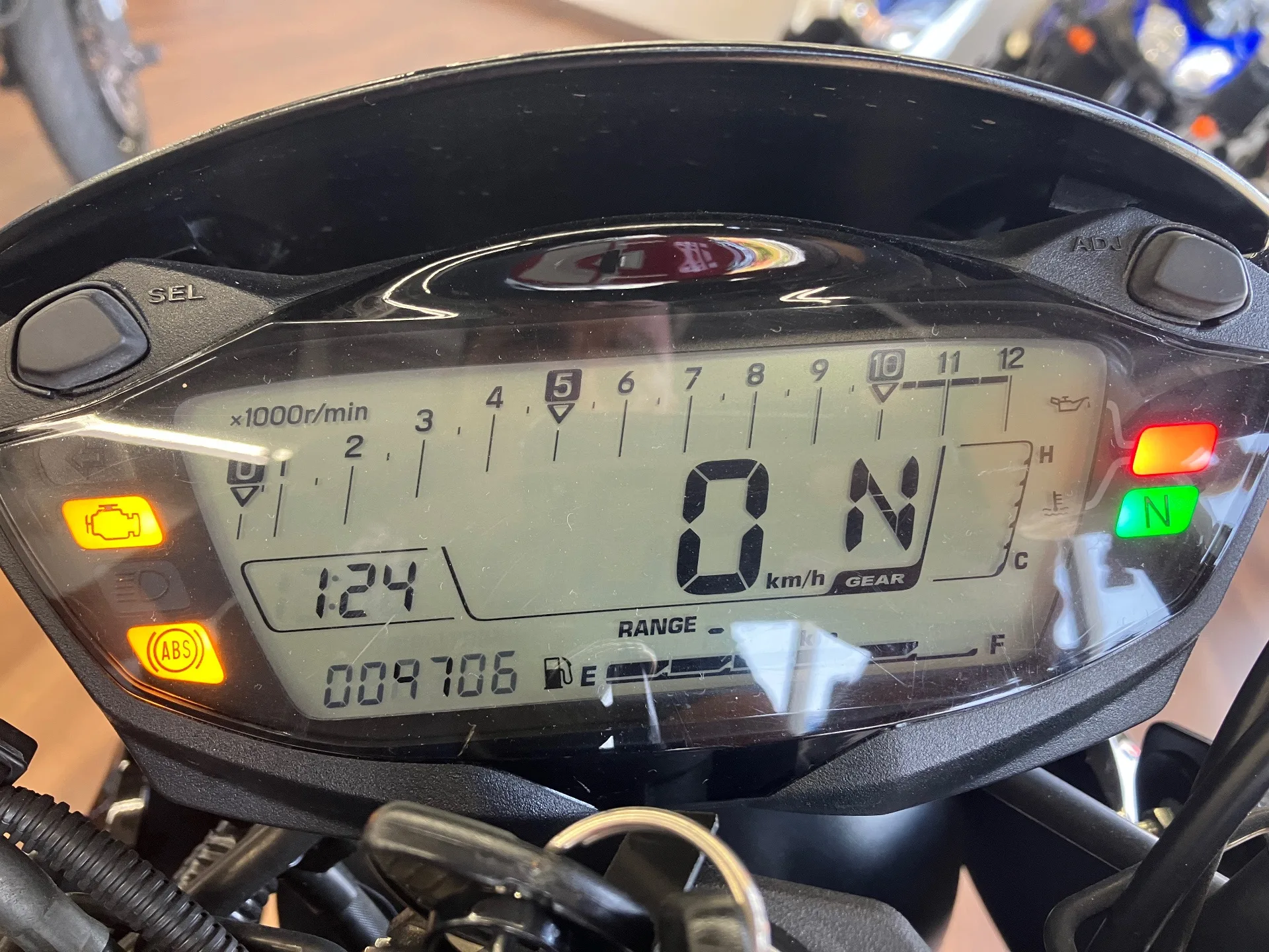 Suzuki SV650 ABS с аукциона AUCNET, кадр 3