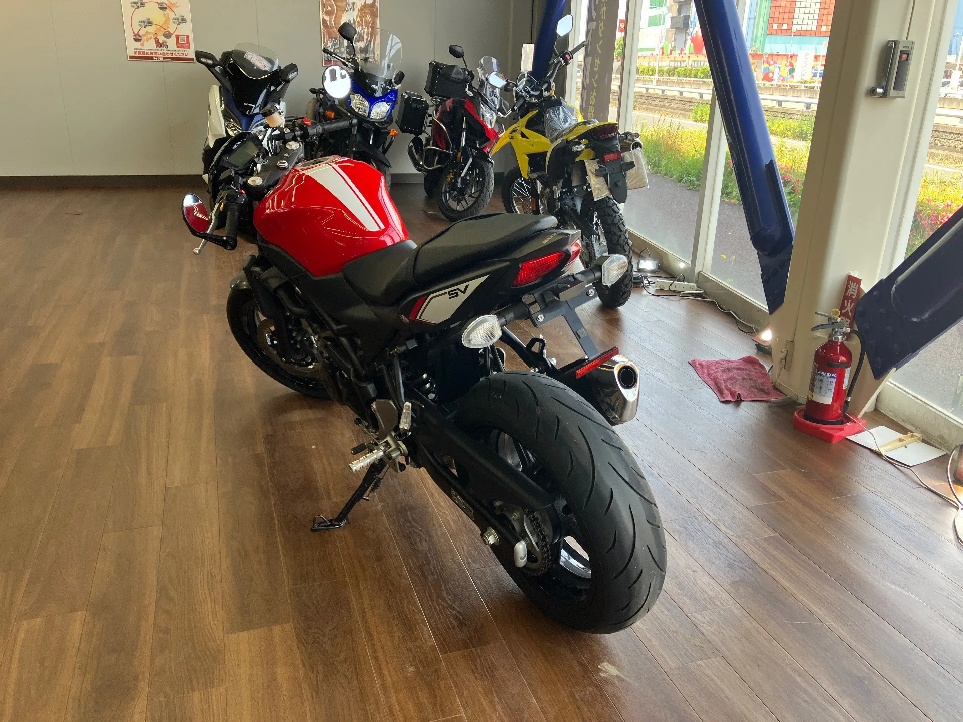 Suzuki SV650 ABS с аукциона AUCNET, кадр 5