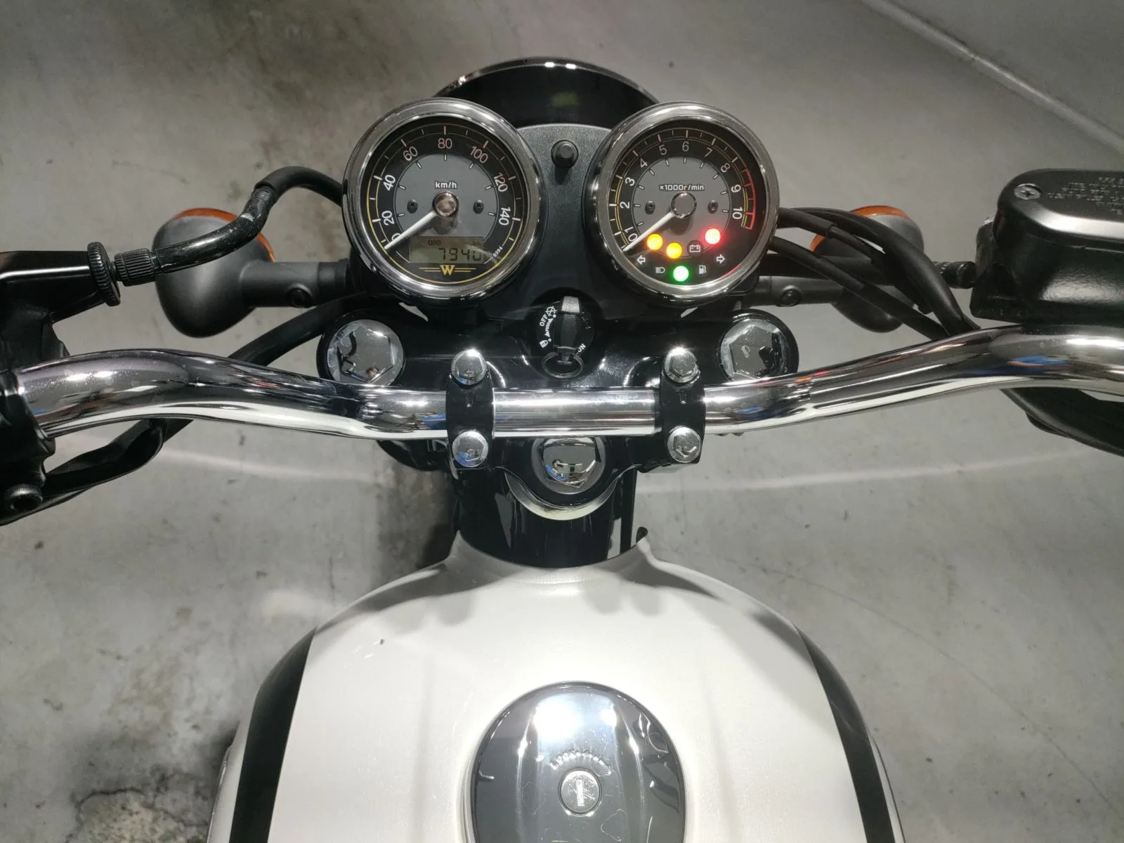 Kawasaki W230 с аукциона JBA, кадр 5